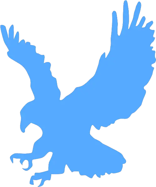 Download How To Set Use Blue Eagle Svg Vector Png Image With Eagle Clip Art Eagle Silhouette Png