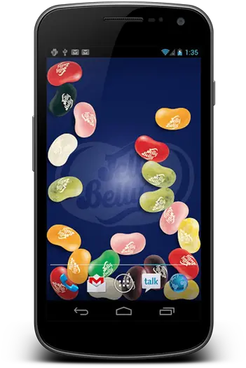 Running Android Jelly Bean You Need This Live Wallpaper Jelly Belly Beans Png Jelly Bean Logo