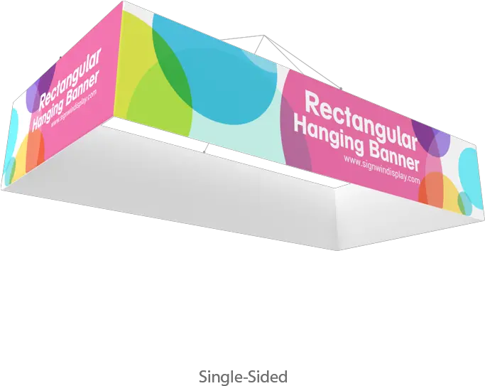 Rectangular Hanging Banner High Resolution Printing For Trade Shows Horizontal Png Hanging Banner Png