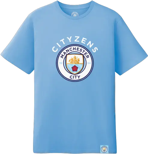 Manchester City Cityzens Logo T Manchester City Merch Picture With No Background Png Manchester City Logo