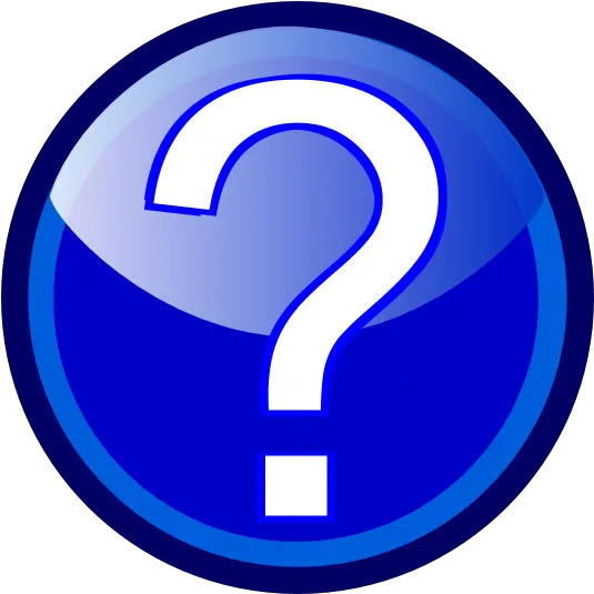 Man Thinking Blue Question Mark Png Transparent 1 Image Help Icon Question Mark Png Transparent