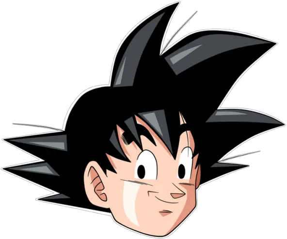 Download Kepala Anime Png Transparent Goku Face Png Anime Png