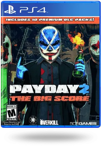 The Big Score Ps4 Cd Payday 2 Ps4 The Big Score Png Payday 2 Logo