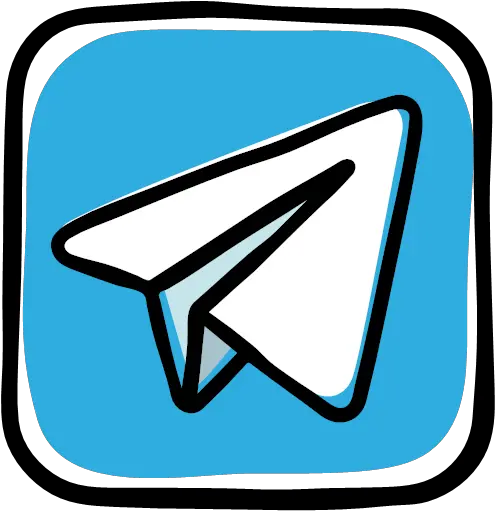 Messenger Network Plane Social Media Png Telegram Icon