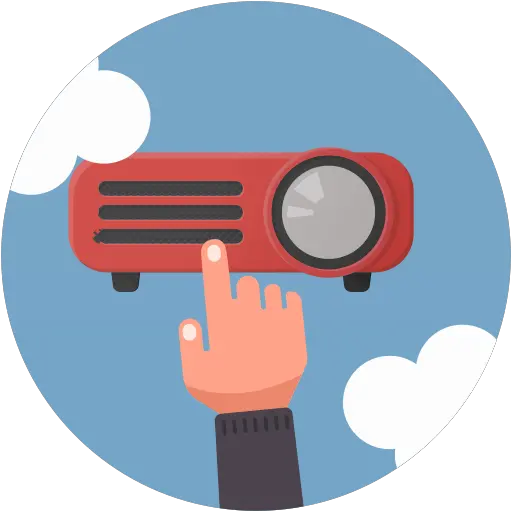 Projector Free Icon Iconiconscom Portable Png Movie Projector Icon