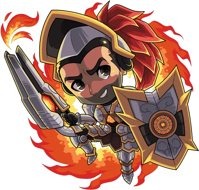 Paladins Champions Of The Realm Paladin Chibi Png Paladins Png