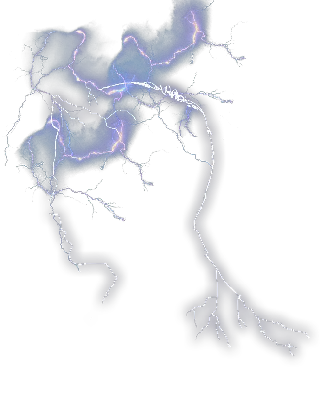 Purple Lightning Bolt Png