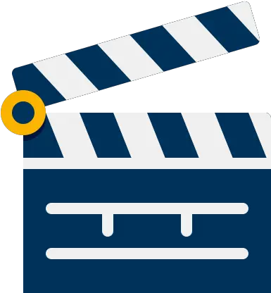 Clapper Free Cinema Icons Horizontal Png Movie Clapper Icon