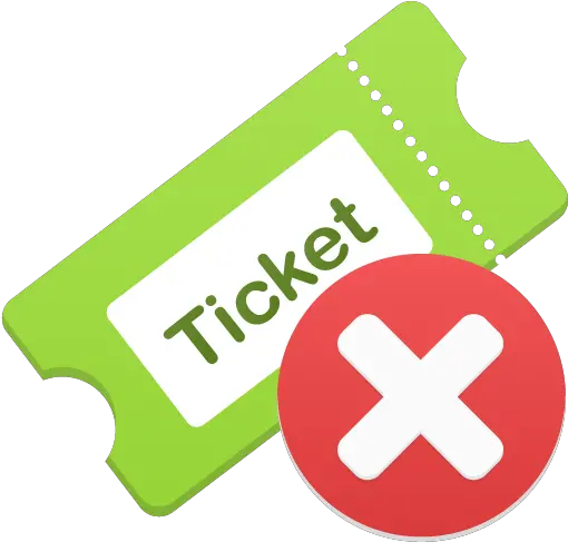 Remove Ticket Icon Flatastic 8 Iconset Custom Design Flight Ticket Cancellation Icons Png Cancellation Icon Png