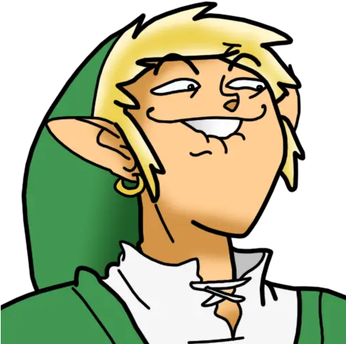 Download Hd Omg Le Creepy Zelda Face Trolololo Xdddd Link Perverted Link Meme Png Creepy Face Png