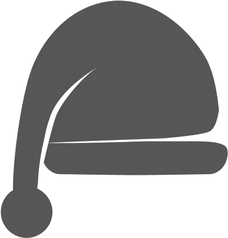 Grey Santa Claus Hat Icon 1 Transparent Png U0026 Svg Vector File Santa Claus Hat Png Black And White Santa Claus Hat Png