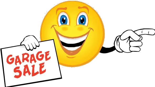 Around Town News Garage Sale Happy Face Png Yard Sale Icon