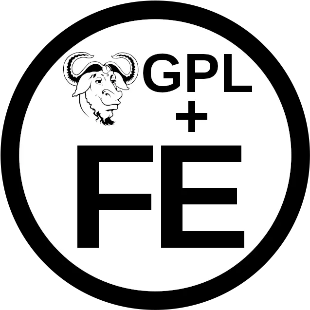 Gpl Font Exception Wikipedia Png Font Awesome About Us Icon