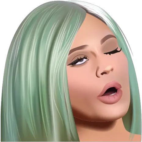 Download Hd Funny Jenner And Kylie Image Kylie Kylie Jenner Emoji Png Cool Emoji Transparent