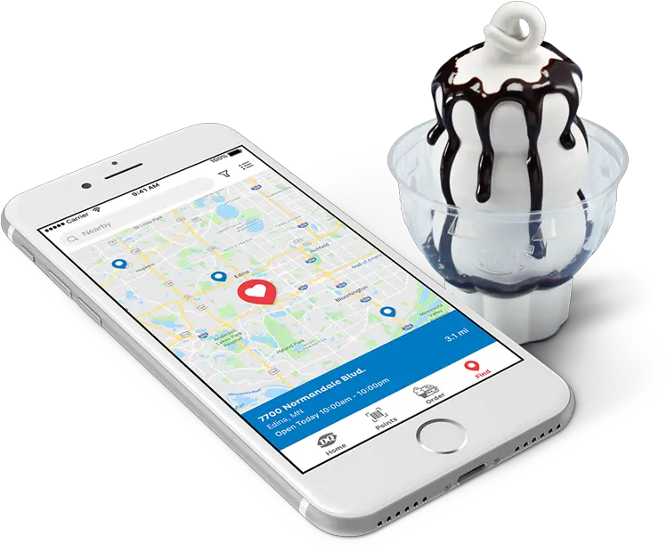 Download The App Dairy Queen Sundaes Png Mobile Search Icon