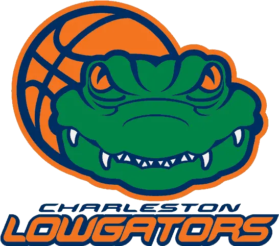 Charleston Lowgators Primary Logo North Charleston Lowgators Nba Logo Png College Of Charleston Logos