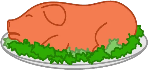 Pig Apple Cliparts 4 500 X 307 Webcomicmsnet Roasted Pig Cartoon Png Apple Clipart Transparent