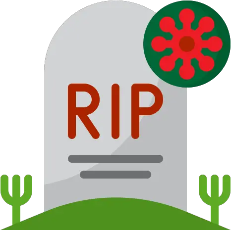 Virus Covid19 Corona Rip Dead Free Icon Of Bar B Que Png Rip Png