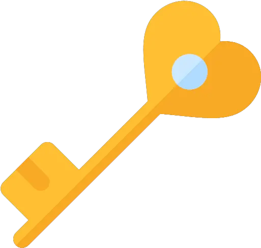 Colored Key Icon Png Glowing