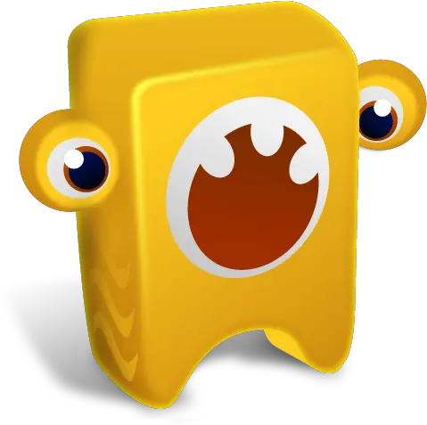 Yellow Monster Icon Png Clipart Image Fasticon Creature Monster Icon