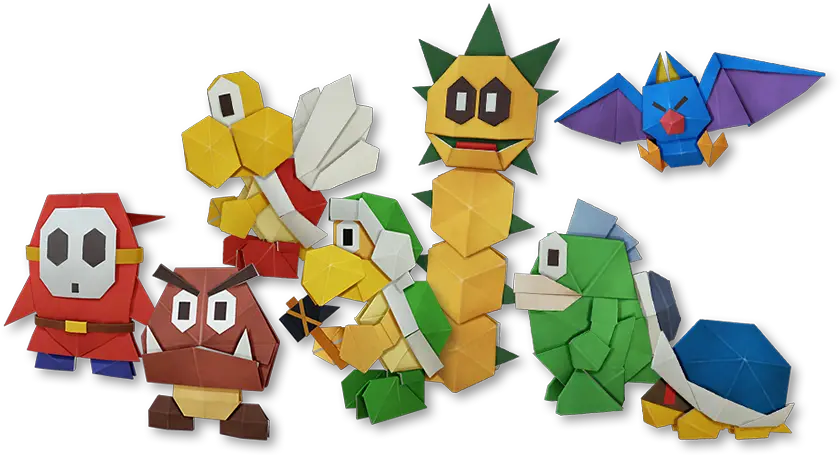 The Origami King Paper Mario The Origami King Png Paper Mario Transparent