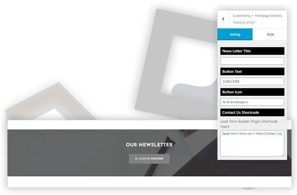 Portfolioline Multipurpose Showcase Theme Themehunk Themes Vertical Png Fa Dashboard Icon