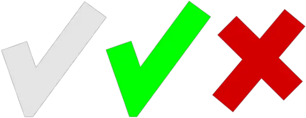Check Unchecked Checked Approved Transparent Png Images Check Uncheck Png Approved Png