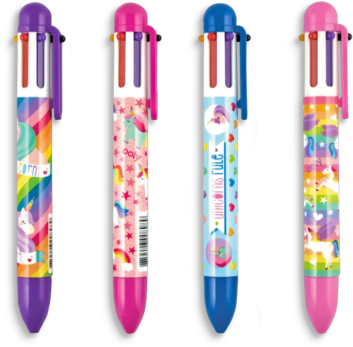 6 Colors In One Ink Pen Pen With Multiple Colors Png Ink Pen Png