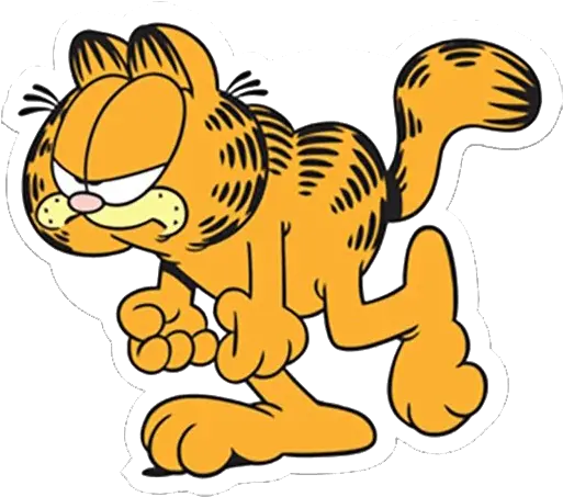 Garfield Cartoon Png Transparent Garfield Angry Garfield Transparent