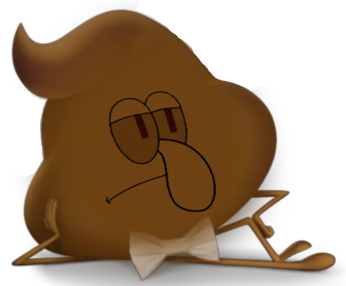 Squidward Poop Meme Template Poop From Emoji Movie Png Shit Emoji Png