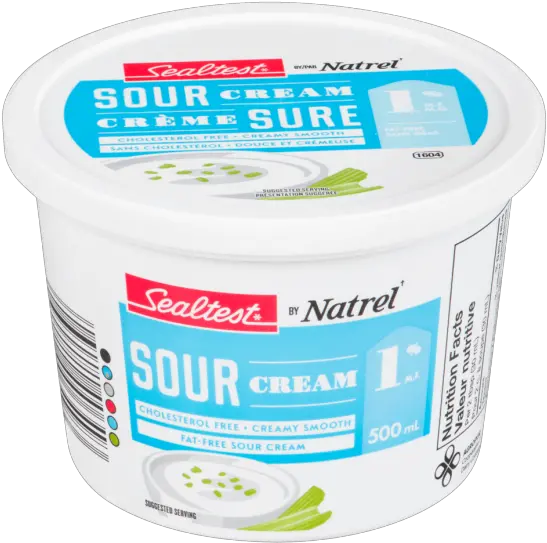 Sour Creams Sealtest Crème Sure Sans Gras Png Sour Cream Icon