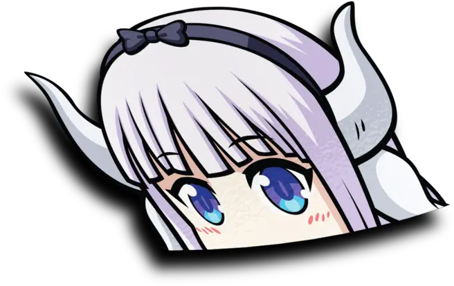 Kanna Peeker Sticker Fictional Character Png Kanna Transparent