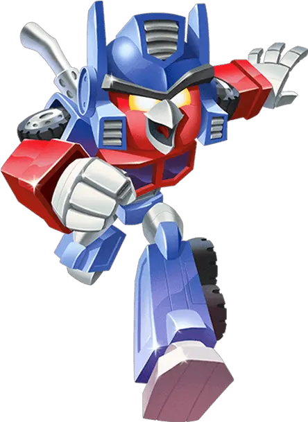 Angry Birds Transformers Will Pitch Autobirds Vs Deceptihogs Optimus Prime Angry Birds Transformers Png Angry Birds Png