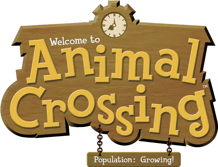 Animal Crossing Animal Crossing Logo Gcn Png Gamecube Desktop Icon