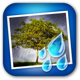 Rainy Clouds And Photo Graphic Design Png Rain Effect Png