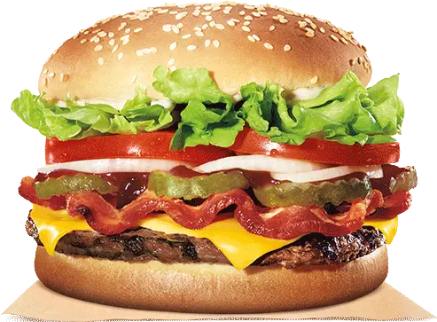 Burger King Png 6 Image Burger King Bbq Bacon Whopper Burger King Png