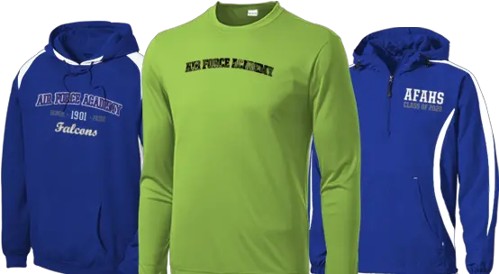 Air Force Academy High School Apparel Store Chicago New Rochelle High School Shirt Png Air Force Academy Logo