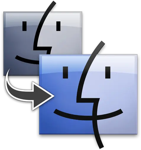 Apple Updates Migration Assistant Utility For Mac Os X Leopard Os X Mavericks Finder Icon Png Mac Os Logo