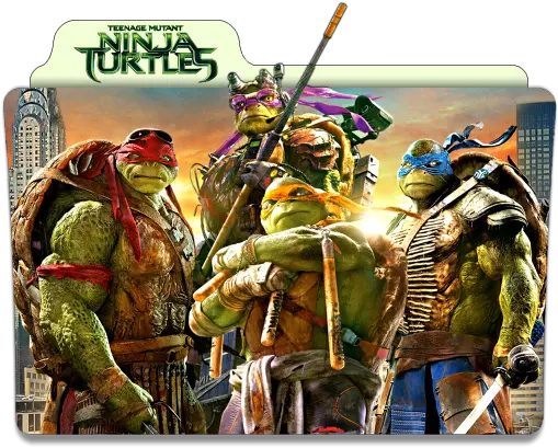 Teenage Mutant Ninja Turtles Folder Icon 2014 Designbust Teenage Mutant Ninja Turtles 2014 Png Marvel Icon Action Figures