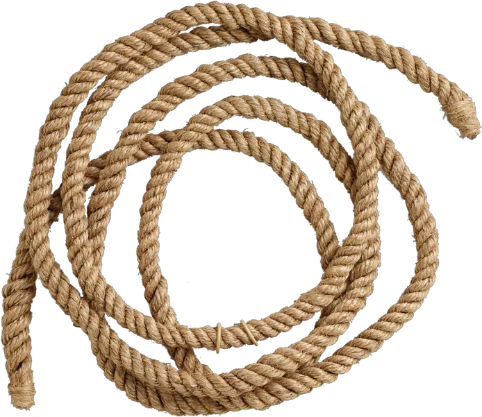 Jute Rope Electrical Cord Swag Kit By Rope Lasso Transparent Background Png Cowboy Rope Png