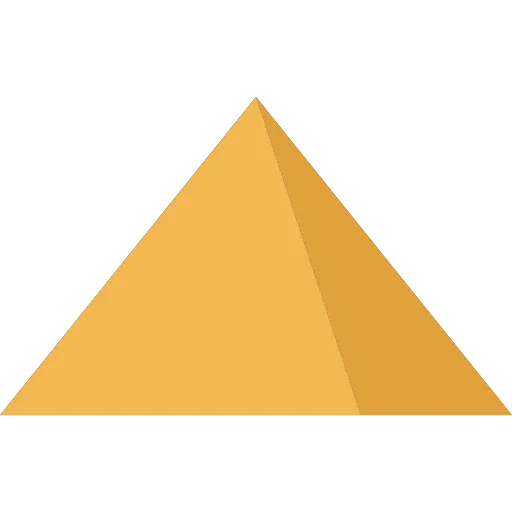 Png Images Transparent Background Transparent Yellow Pyramid Triangle Png Transparent