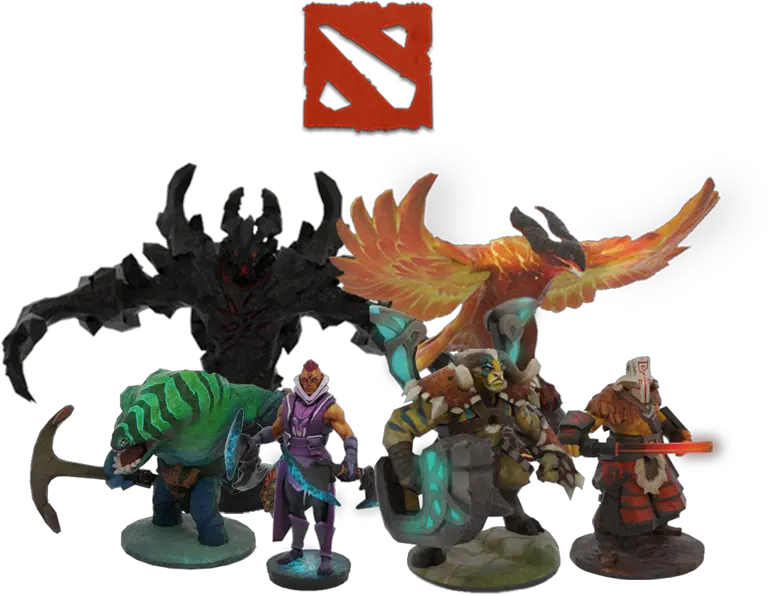 Dota 2 Collectibles Dota 2 Heroes Collectibles Png Defense Of The Ancients Logo