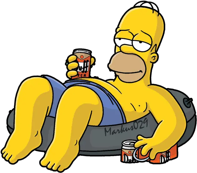 Homer Simpson Cerveja Png Transparent Homer Png Homer Png