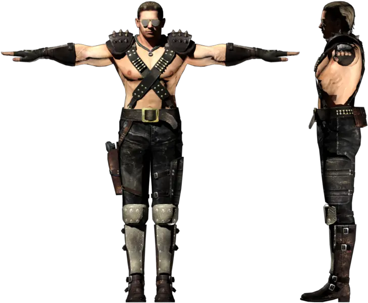 Pc Computer Chris Redfield Re5 Warrior Png Chris Redfield Png