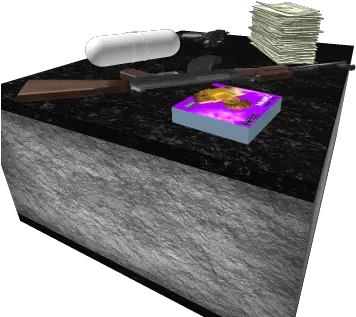 Trap House Table 2 Drawer Png Trap House Png