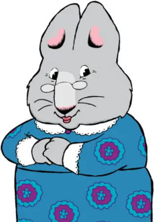 Grandma Bunny Grandma From Max And Ruby Png Grandma Transparent