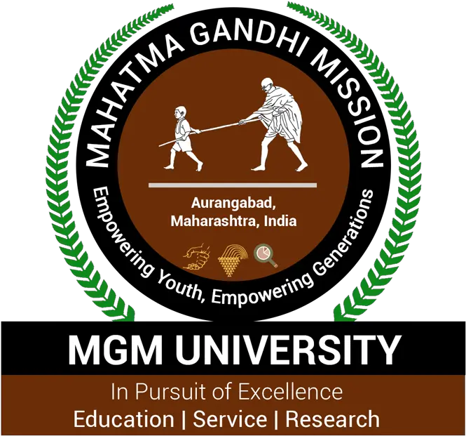 Mahatma Gandhi Mission Mgm University Aurangabad Logo Png Mgm Logo Png