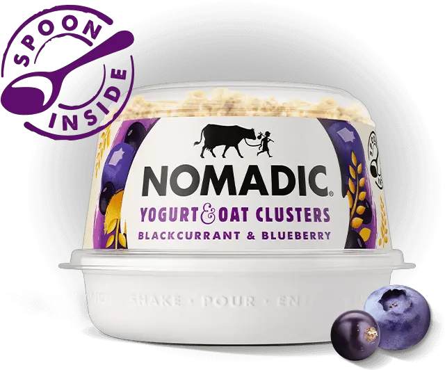 Yogurt Oat Clusters Nomadic Dairy Nomadic Strawberry Oat Clusters Png Blueberry Png