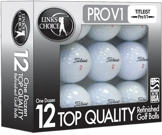 Links Choice Recycled And Refinished In The Usa Pitch And Putt Png Golf Ball Transparent