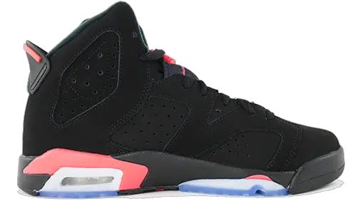 Air Jordan 6 Gs Infrared Skate Shoe Png Air Jordan Png